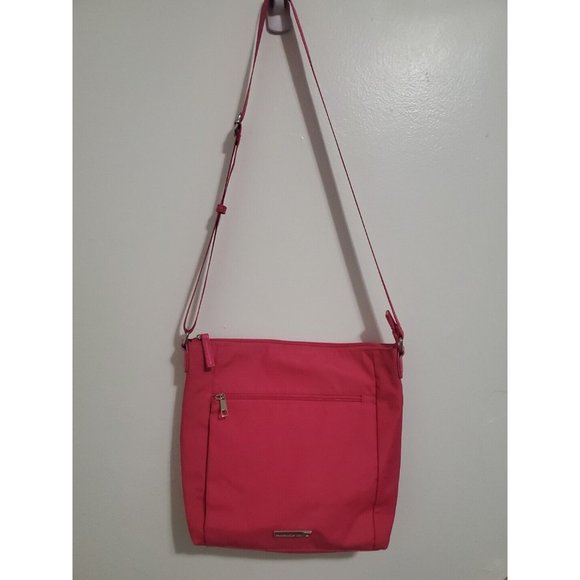Samantha Brown Handbags - Samantha Brown PINK Crossbody Purse Travel Bag With Bonus MINI Purse
